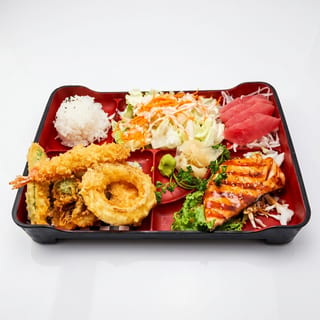 3 Item Bento with Sashimi
