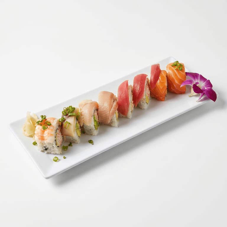 Savor Our Rainbow Roll