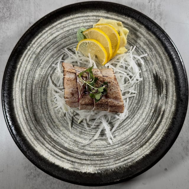 Albacore Sashimi.