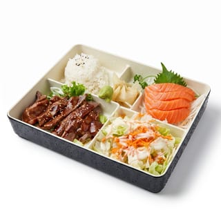2 Item Bento with Sashimi